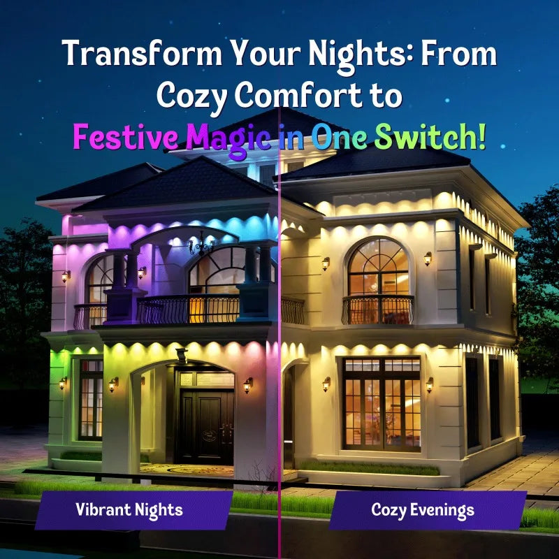 Smart RGB Eave Lights App & Remote