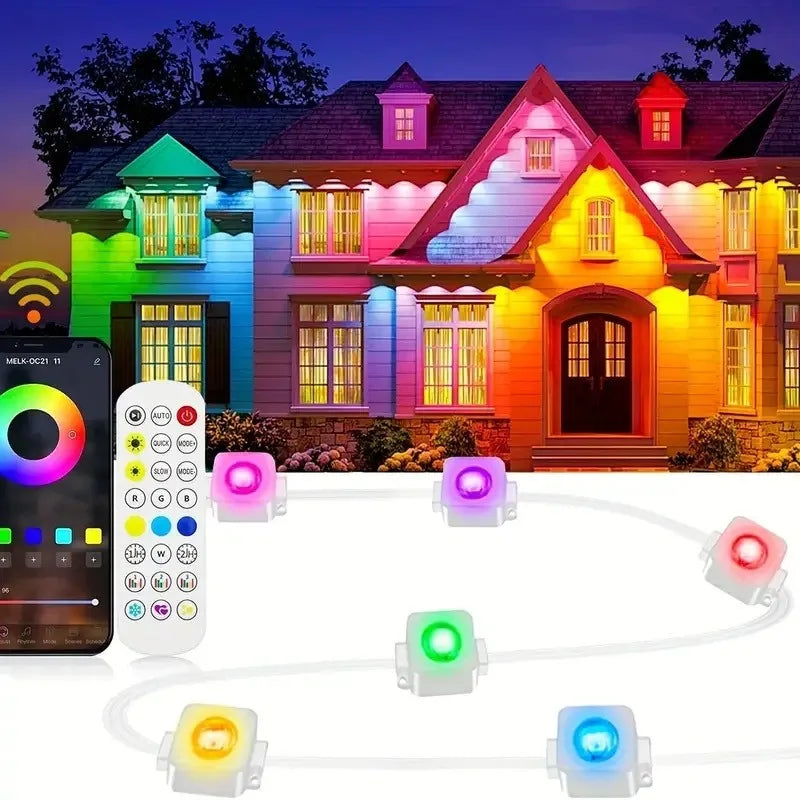 Smart RGB Eave Lights App & Remote