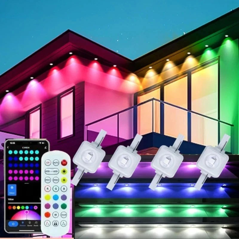 Smart RGB Eave Lights App & Remote