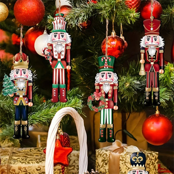 Festive Nutcracker Soldier Ornament