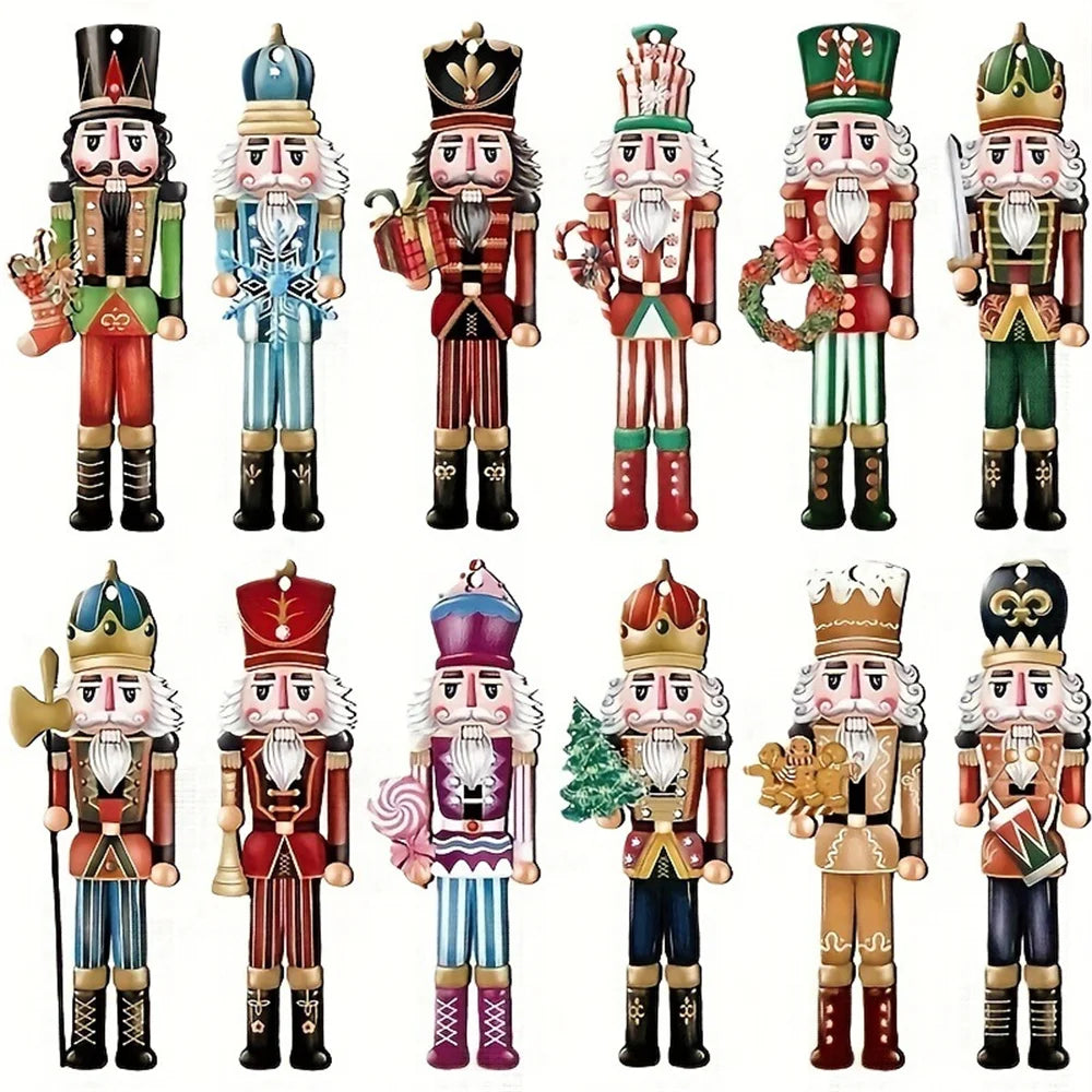 Festive Nutcracker Soldier Ornament