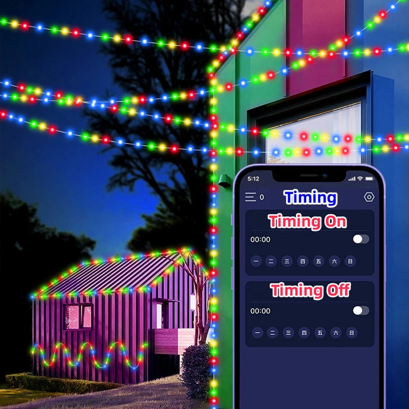 Dreamy Solar String Lights
